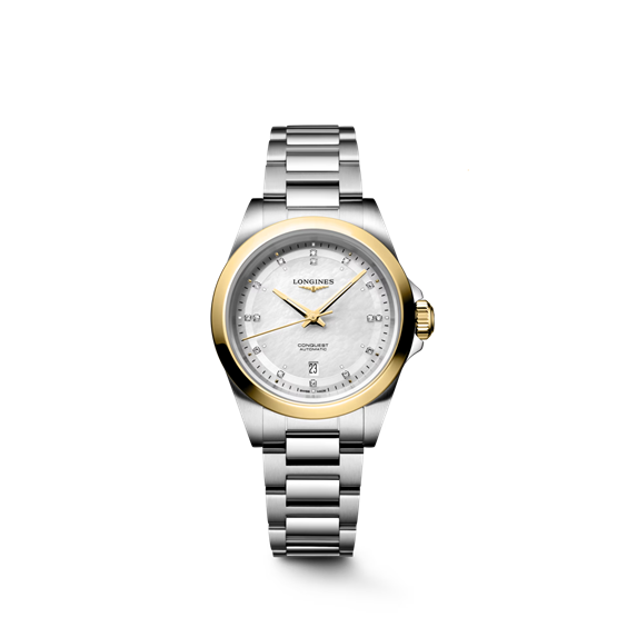 Orologio Longines Donna Conquest in Acciaio/Oro giallo L33205806 - L33205806